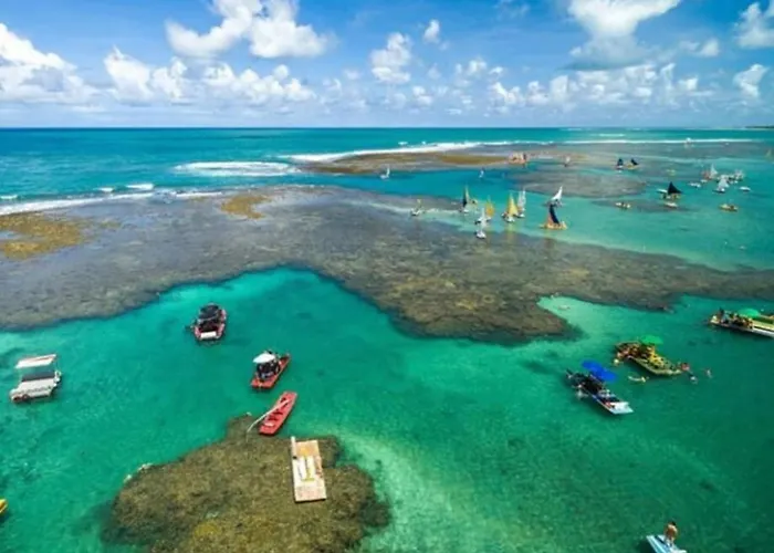 Palm Village Acqua- Apto Porto de Galinhas-Vista piscina